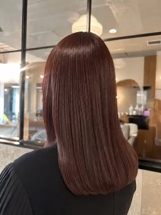 ミディアム 🎀縮毛矯正ツヤ髪 No1🎀まなのヘアスタイル