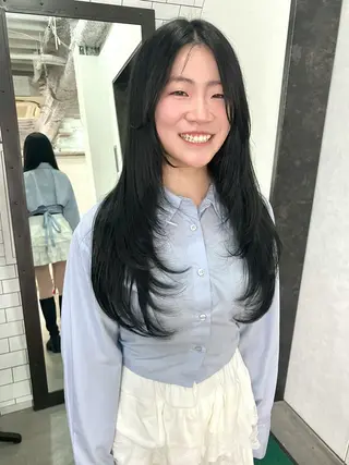 ロング Maison HALU宮本 楓のヘアスタイル