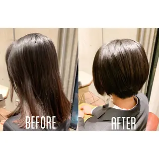 ショート *くせ毛に特化* 【yun】のヘアスタイル