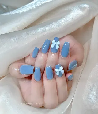 ネイル Lavender nail·中島公園のネイルデザイン