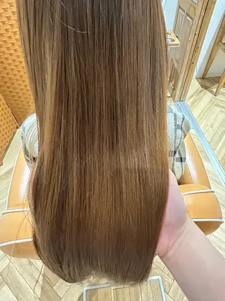 ロング 似合わせ 顔周りYUUGAのヘアスタイル