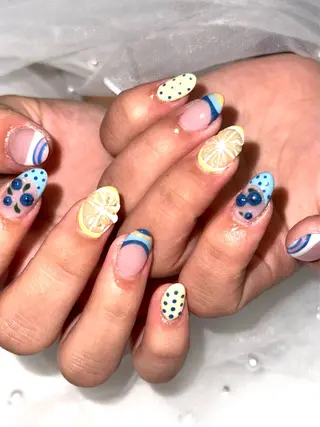 ネイル salon luge あめ🍬のネイルデザイン