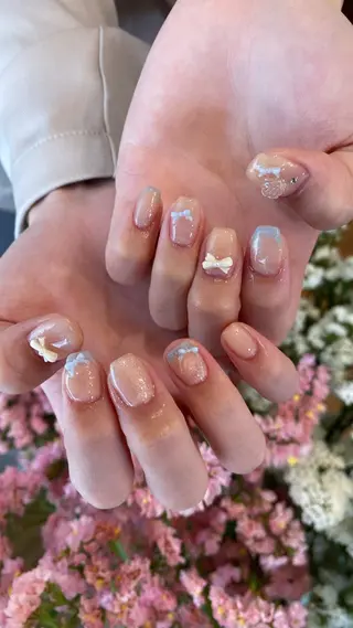 ネイル crystal ⭐︎ colorのネイルデザイン