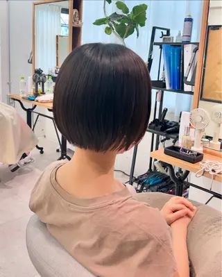 ショート 大浦 由希加のヘアスタイル