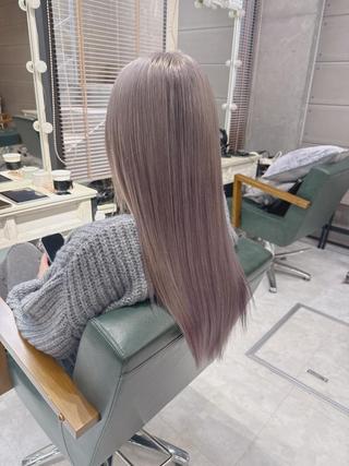 ロング カラー 🪐原宿/ハイトーン /デザインカラー🪐のヘアスタイル