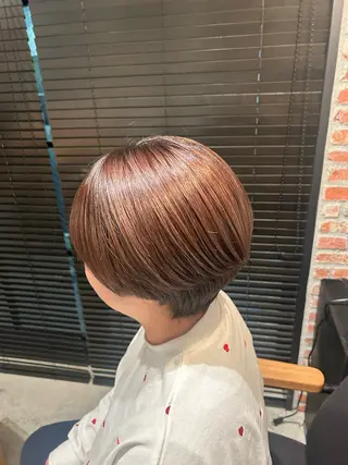 カラー りお ハイライト/パーマのヘアスタイル