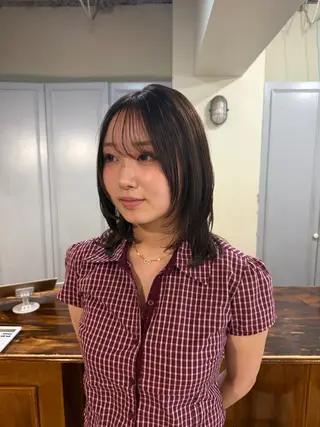 ミディアム カラー 🤩噂のMr.髪ポジ ティブ®️yu🤩のヘアスタイル
