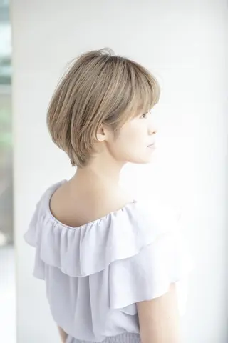 ショート 似合わせカット 銀座/アライ カズヤのヘアスタイル