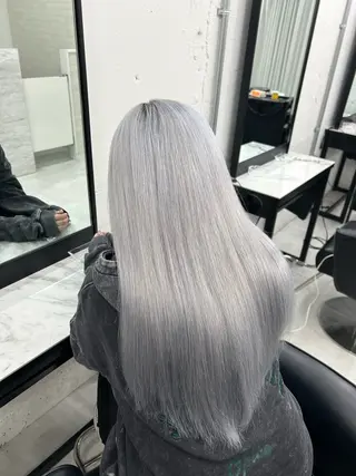 ロング Wistell 渋谷 ASUKAのヘアスタイル