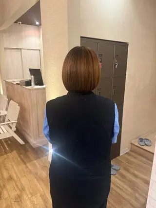 ショート MAHAE 廣瀬のヘアスタイル