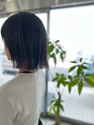 ミディアム 中川 卓のヘアスタイル