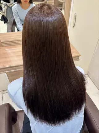 セミロング 透明感カラー/巻き髪 🤍あすみ‎‎‎🤍のヘアスタイル