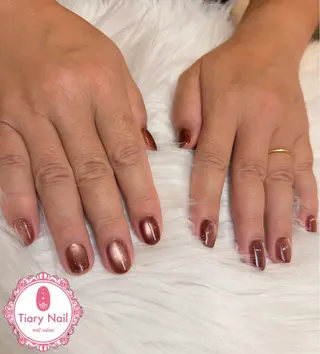 ネイル 💙🤍Tiary M🤍💙のネイルデザイン