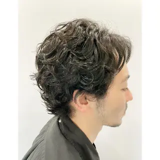 パーマ メンズ 福積 めぐみのヘアスタイル
