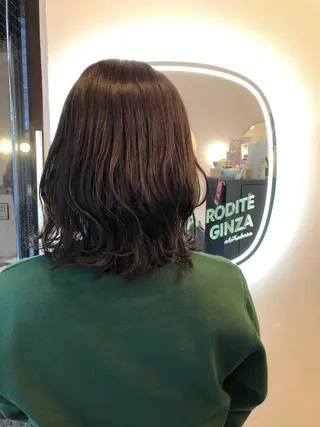 セミロング カラー 🌟1番すきを作りま しょう🌟 なつきのヘアスタイル