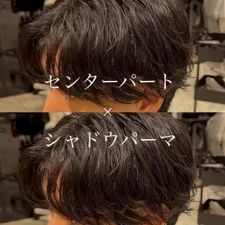ショート パーマ メンズ 🎸men's🎸 ニュアンスパーマ綱島のヘアスタイル