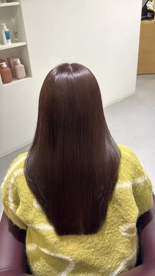 ロング ️🫧透明感カラー& 髪質改善🎀いさきのヘアスタイル