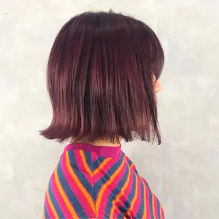 ミディアム カラー K-POP好き美容師 🇰🇷Kai.Yのヘアスタイル