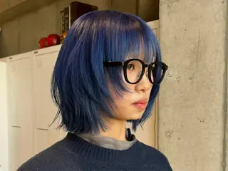 ショート カラー 柔め透明感血色カラー 暖色/レイヤー/ゆいのヘアスタイル
