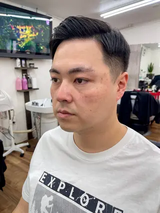 メンズ 女性理容師 黒岩　さちのヘアスタイル