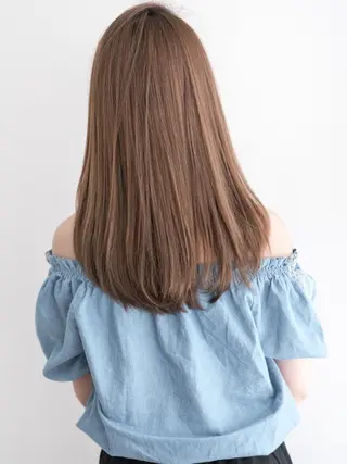 セミロング ミニモ限定 駅南近く最安値のヘアスタイル