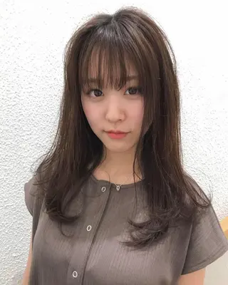 ミディアム パーマ 骨格・生え癖補正✂︎ ウエモト タクのヘアスタイル