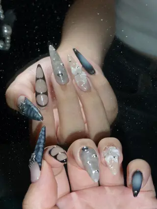 ネイル mavie✧ ネイルモデル様募集中のネイルデザイン