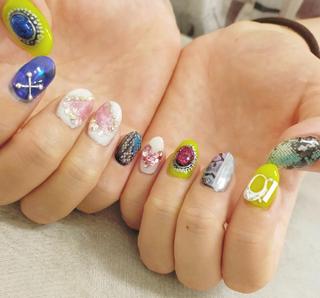 ネイル 推しネイル | 　aycnailのネイルデザイン