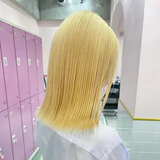 ミディアム カラー 💖ハイトーン特化 💖nanaのヘアスタイル