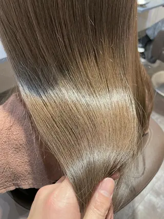 ロング カラー 💎赤み消しカラー 特化型デザイナー💎のヘアスタイル