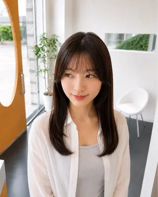 ロング 松本 将太のヘアスタイル