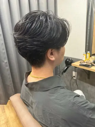 パーマ メンズ reeed konnoのヘアスタイル