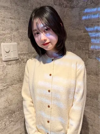 ミディアム カラー mai / linoah˚✧のヘアスタイル