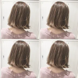 ショート カラー 似合わせ/レイヤー /ボブ/新谷のヘアスタイル