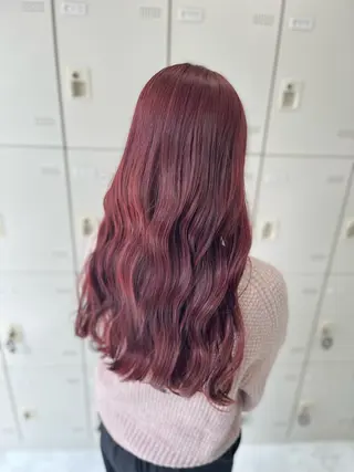 ロング カラー ヘアアレンジ Zina熊本🫧 Kurehaのヘアスタイル