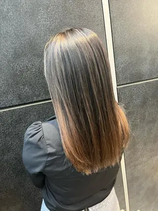 カラー メンズパーマ 工藤勇也のヘアスタイル