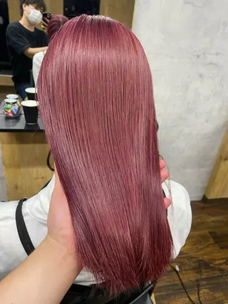 セミロング カラー 髪質改善/レイヤー カット手塚奨のヘアスタイル