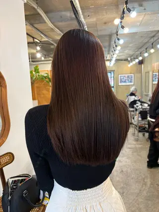 ミディアム 柳瀬 和香奈のヘアスタイル
