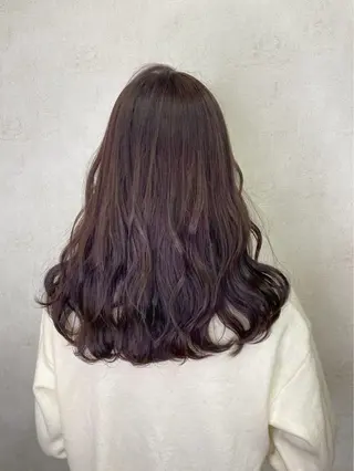 ロング カラー 暖色/暗髪カラー🎀 かのんのヘアスタイル