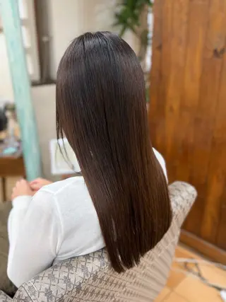 ロング 縮毛/髪質改善/ 円山/HAYATOのヘアスタイル