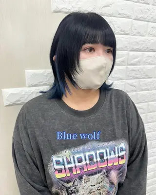 ミディアム カラー 🌈miu miu hair✂️💕のヘアスタイル