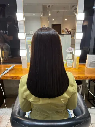ロング yui| カラーモデルのヘアスタイル