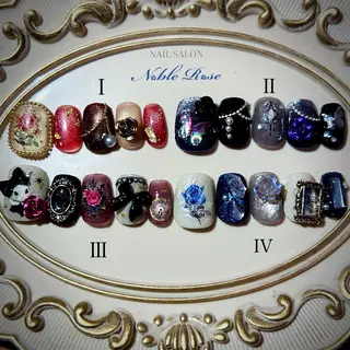 ネイル Noble Rose🥀のネイルデザイン