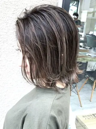 ロング 番口 真七斗のヘアスタイル