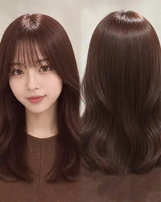 ロング カラー 上品♡ブラウン💎 アレンジ🩰Rimiのヘアスタイル