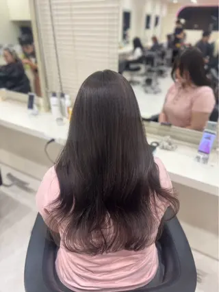 ロング カラー 💕мei 透明感カラー💕のヘアスタイル
