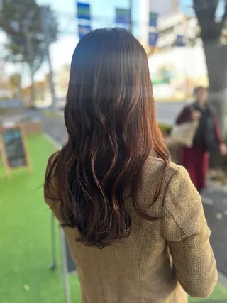 ロング 韓国風レイヤーカット 🇰🇷❕モカのヘアスタイル