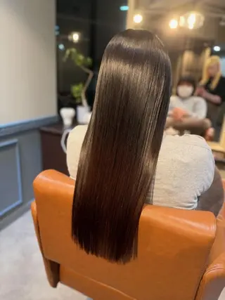 ロング 冨士 美織のヘアスタイル