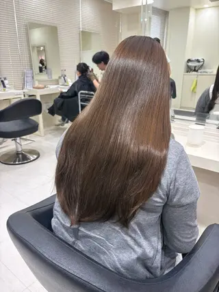 ロング カラー 💕мei 透明感カラー💕のヘアスタイル
