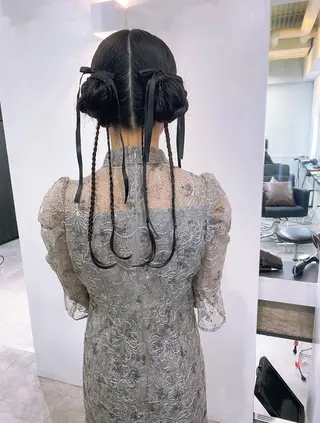 ヘアアレンジ 友田 千栄のヘアスタイル